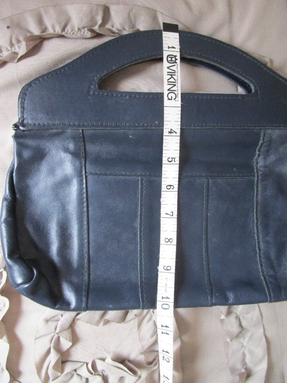 patchwork leather handbag - Picture 7 of 7